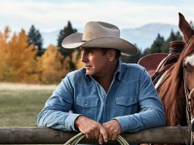 Uma estrela de Yellowstone foi forçada a pintar o cabelo por causa de Kevin Costner