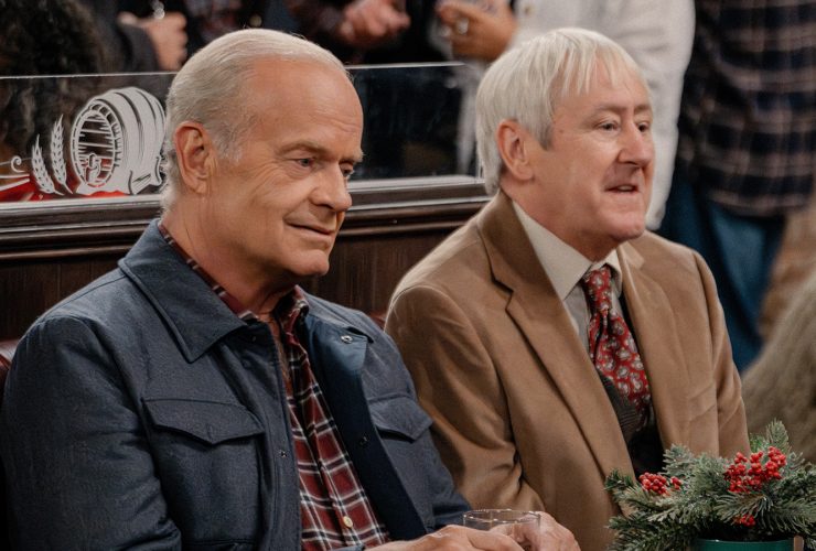 O último episódio de Natal de Frasier dá a Kelsey Grammer outra chance de ativar o sistema hidráulico