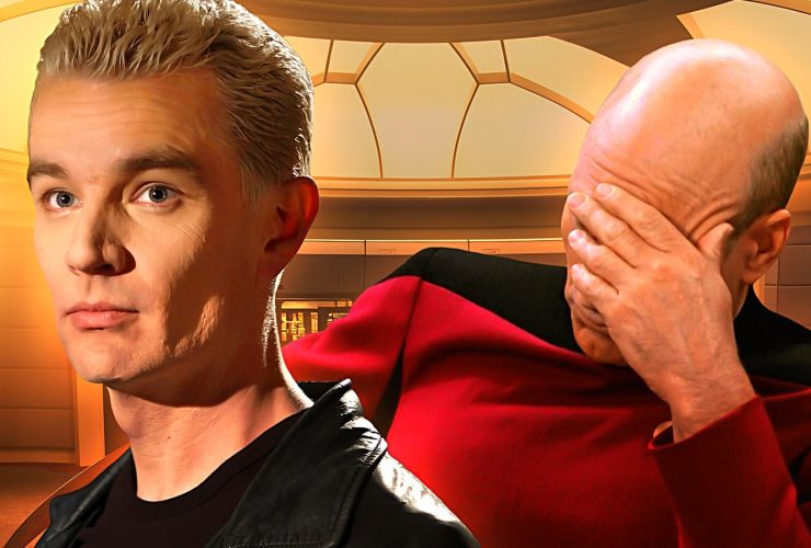 Uma estrela de Buffy The Vampire Slayer fez um teste horrível de Star Trek com Patrick Stewart