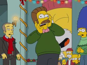 O especial de Natal dos Simpsons é uma reminiscência de um episódio clássico de Ned Flanders