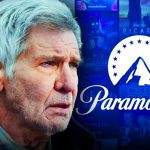 1923 Harrison Ford, Paramount Plus logo wallpaper