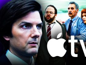 Severance Adam Scott Apple TV+ Logo