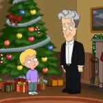 David Lynch teve uma participação especial hilária em um episódio de Natal de um cara de família