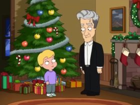 David Lynch teve uma participação especial hilária em um episódio de Natal de um cara de família