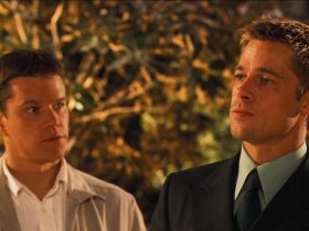 Matt Damon e Brad Pitt Cameos transformaram um filme de 2002 em uma reunião do oceano