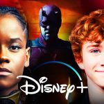 Disney Plus logo, Shuri, Daredevil, Percy Jackson played by Walker Scobell