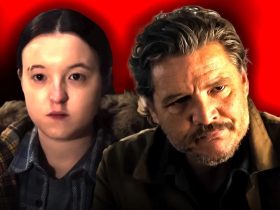 Bella Ramsey as Ellie and Pedro Pascal as Joel in The Last of Us Part 2