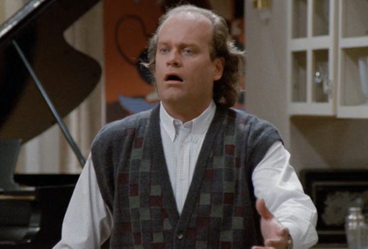 Os escritores Frasier decidiram fazer uma sitcom anti-Seinfeld