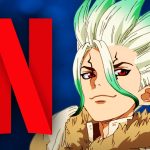 Dr Stone, Netflix logo