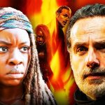 The Walking Dead: The Ones Who Live Michone and Rick