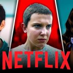 Netflix Squid Game, Stranger Things, Emily In Paris With Netflix Logo