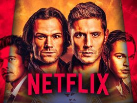 Supernatural series, Netflix logo