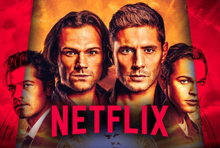 Supernatural series, Netflix logo