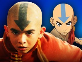 Avatar Aang from Netflix and animated shows