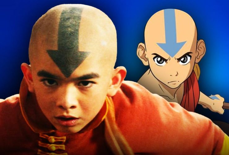 Avatar Aang from Netflix and animated shows