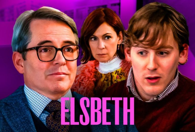 Elsbeth Season 2 Episode 12 cast Matthey Broderick, Carrie Preston, James Broderick Wilkie