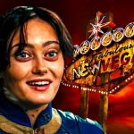 Fallout series, Nev Vegas sign, Ella Purnell as Lucy