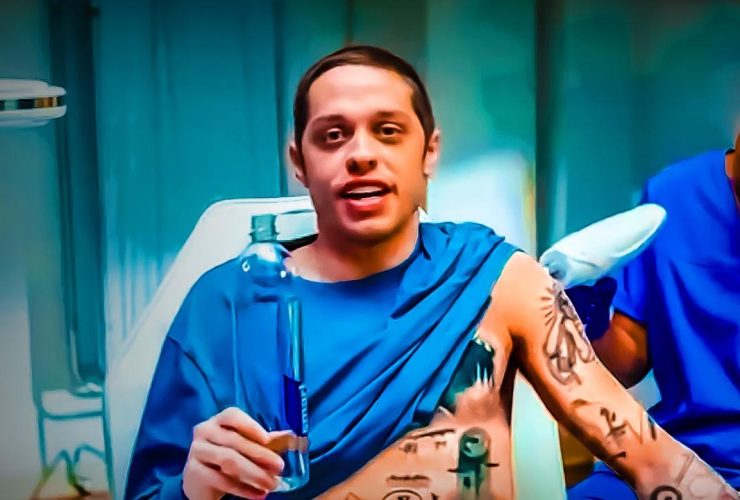 Pete Davidson with tattoos