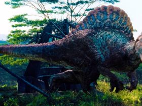 Por que o Spinossaurus do Jurassic Park III não foi no mundo perdido?