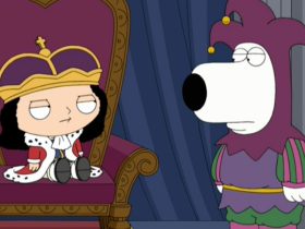 Por que o Stewie de Family Guy tem sotaque britânico?