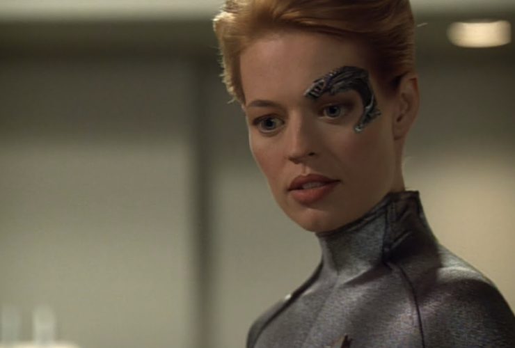 Por que sete de nove não tinham um nome humano em Star Trek: Voyager