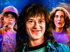 Stranger Things Eddie, Dustin, Eleven