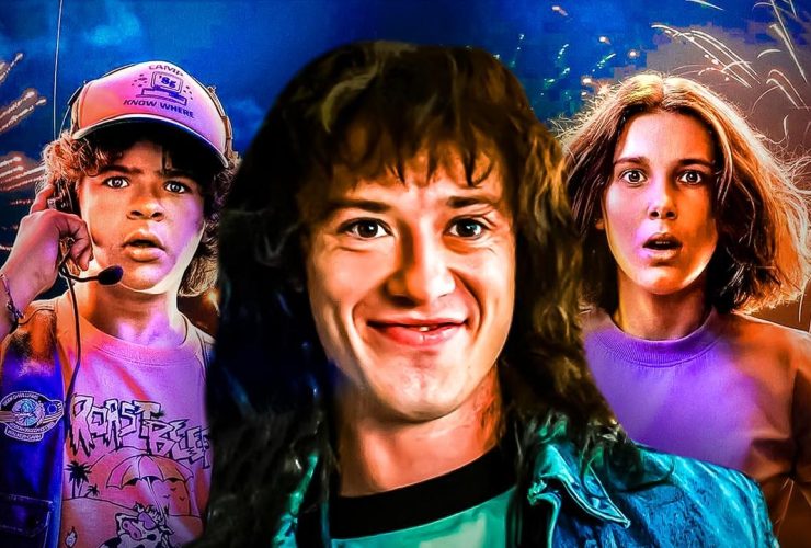 Stranger Things Eddie, Dustin, Eleven