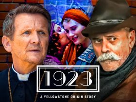 1923 season 2 episode 5 cast Sebastian Roché, C. Thomas Howell, Virginia Gardner, Madison rogers