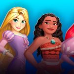 Disney Princesses In A Line