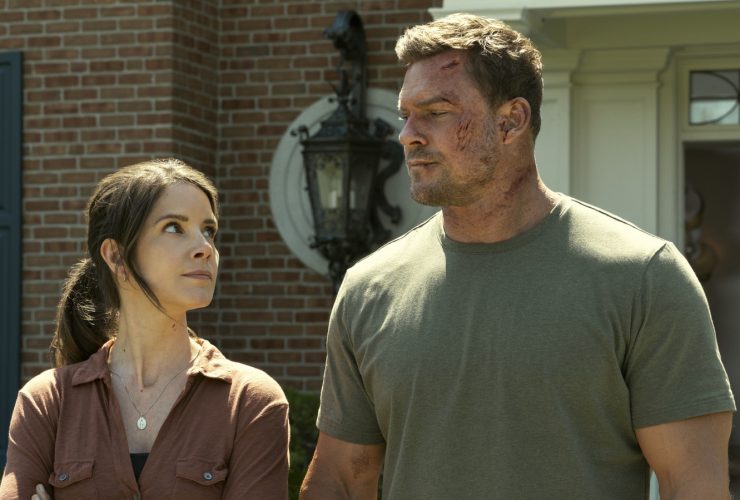 A cena da terceira temporada de Reacher que lembrou Alan Ritchson de seu primeiro papel heróico