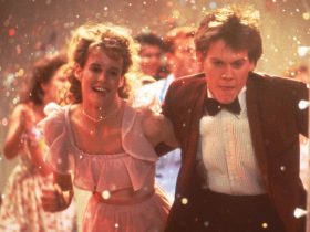 A charmosa razão pela qual Kevin Bacon não quer que o Footloose seja jogado em casamentos que ele vai para (SXSW)