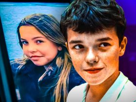 Jamie Miller and Katie in Adolescene Netflix