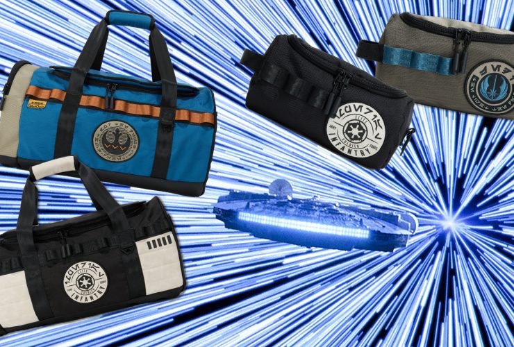 Atravesse a galáxia com estilosos Star Wars Duffle Bags & Travel Equip