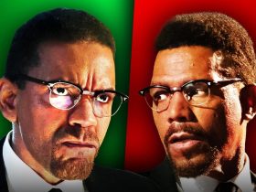 Godfather of Harlem Malcolm X both actors Nigél Thatch and Jason Alan Carvell