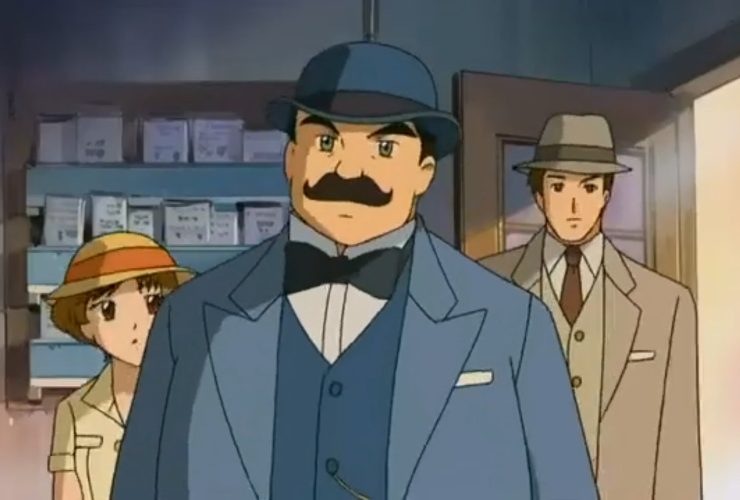 O anime que conecta dois dos maiores detetives de Agatha Christie