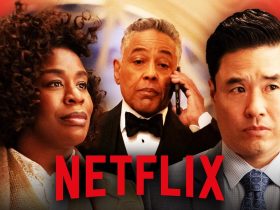 The Residence Netflix main actors uzo aduba, Giancarlo Esposito, Randall park