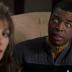 Por que Levar Burton estava feliz que Geordi tenha perdido a viseira em Star Trek: Primeiro contato